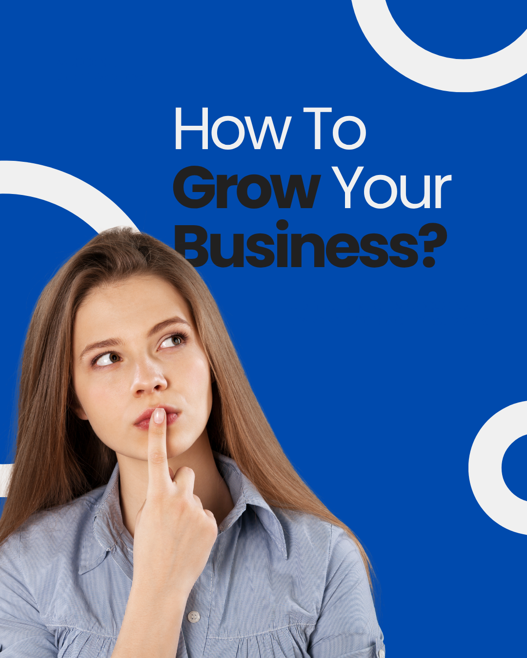 Green and White Modern Grow Your Business Instagram Post (1)